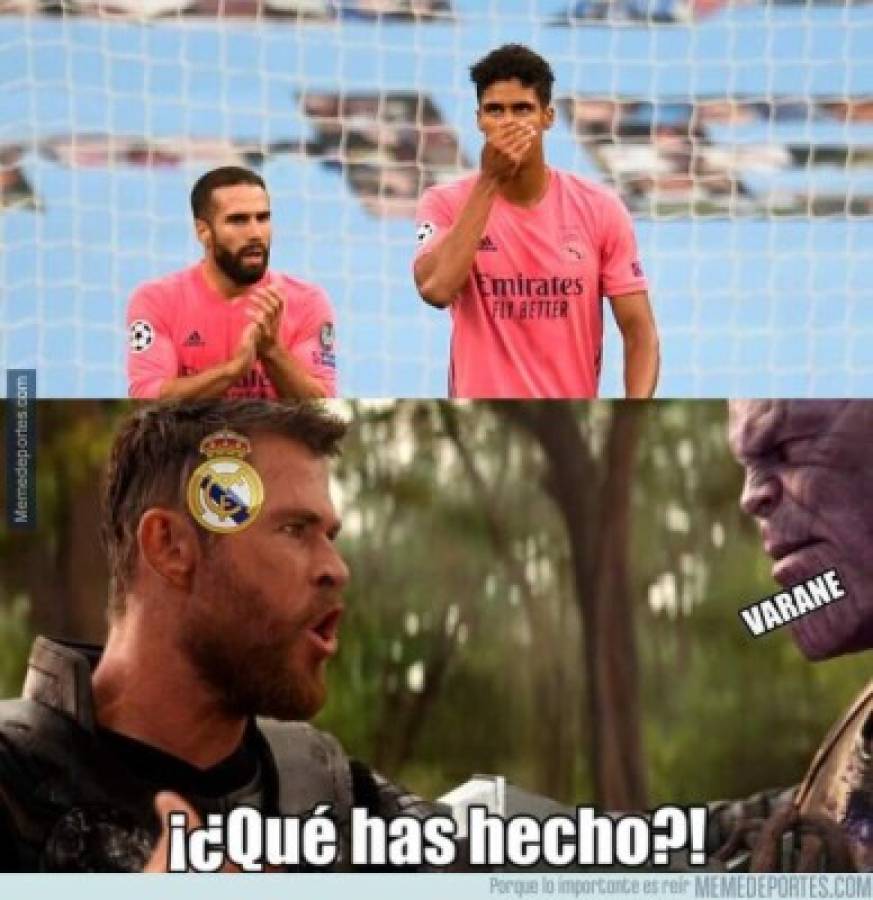 Los memes destrozan a Varane y al Real Madrid tras ser eliminados de la Champions League