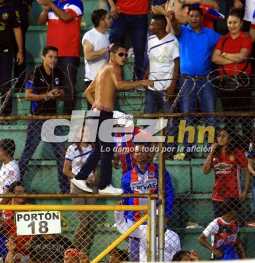 Las sorprendentes imágenes que no viste por la TV del clásico capitalino