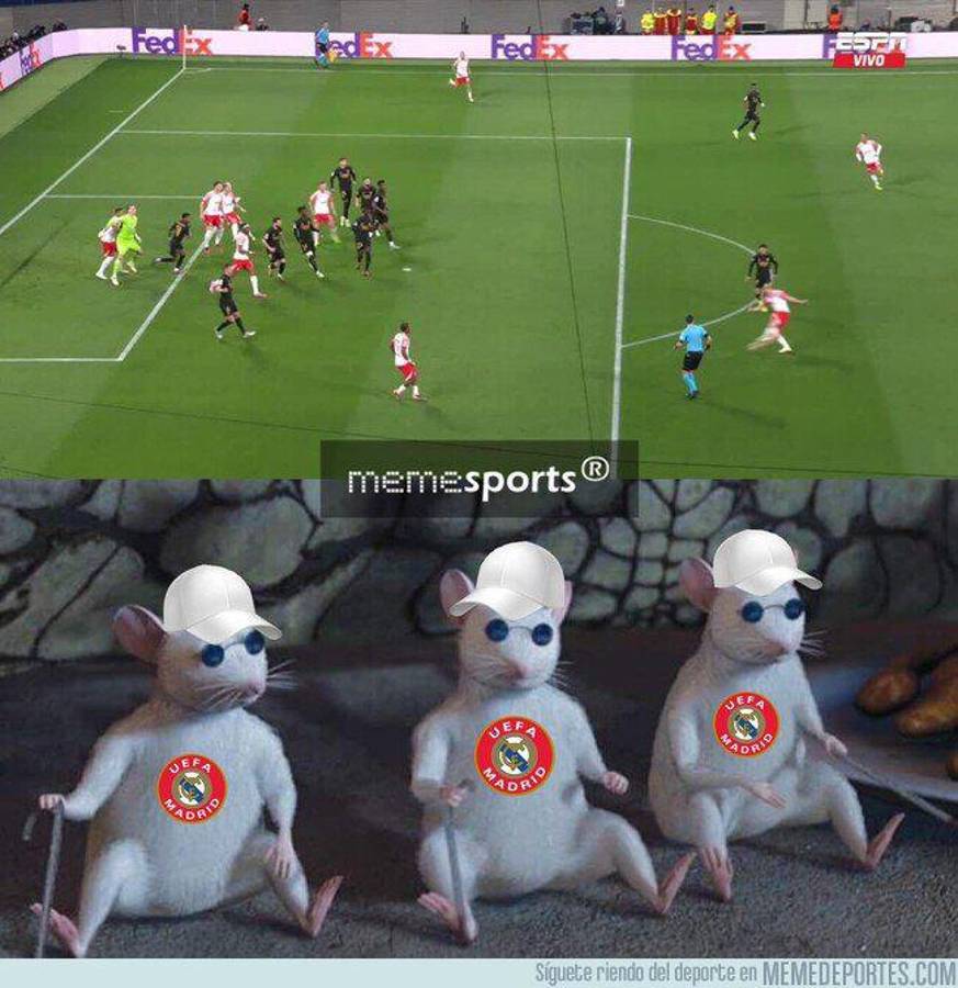 Los memes destrozan al Real Madrid por polémico triunfo ante el Leipzig en la Champions League