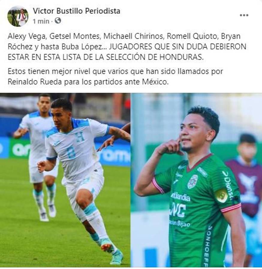 Así reaccionó la prensa a la convocatoria de Reinaldo Rueda para el Honduras-México: críticas por descartes y Quioto