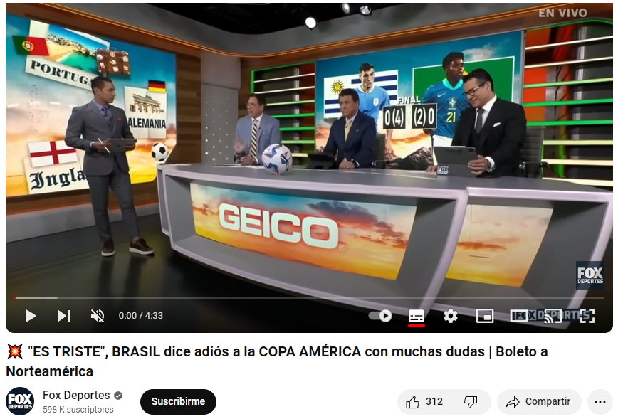 ”La peor Brasil de todos los tiempos”, “quítenle el 10 a Rodrygo”: duras críticas tras eliminación de Copa América