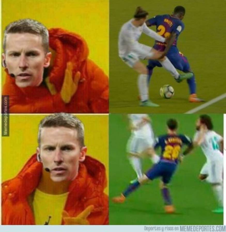 ¡IMPERDIBLES! Los crueles memes que dejó el clásico Barcelona-Real Madrid