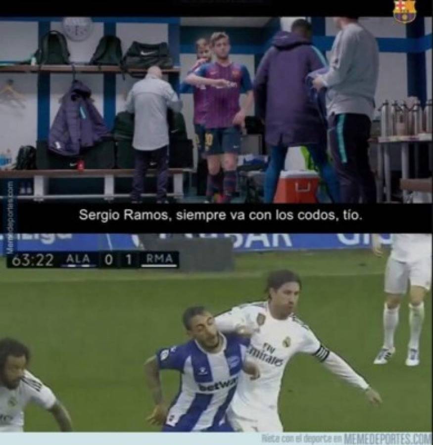 Sergio Ramos y Vinicius, víctimas de los memes tras el triunfo del Real Madrid sobre Alavés