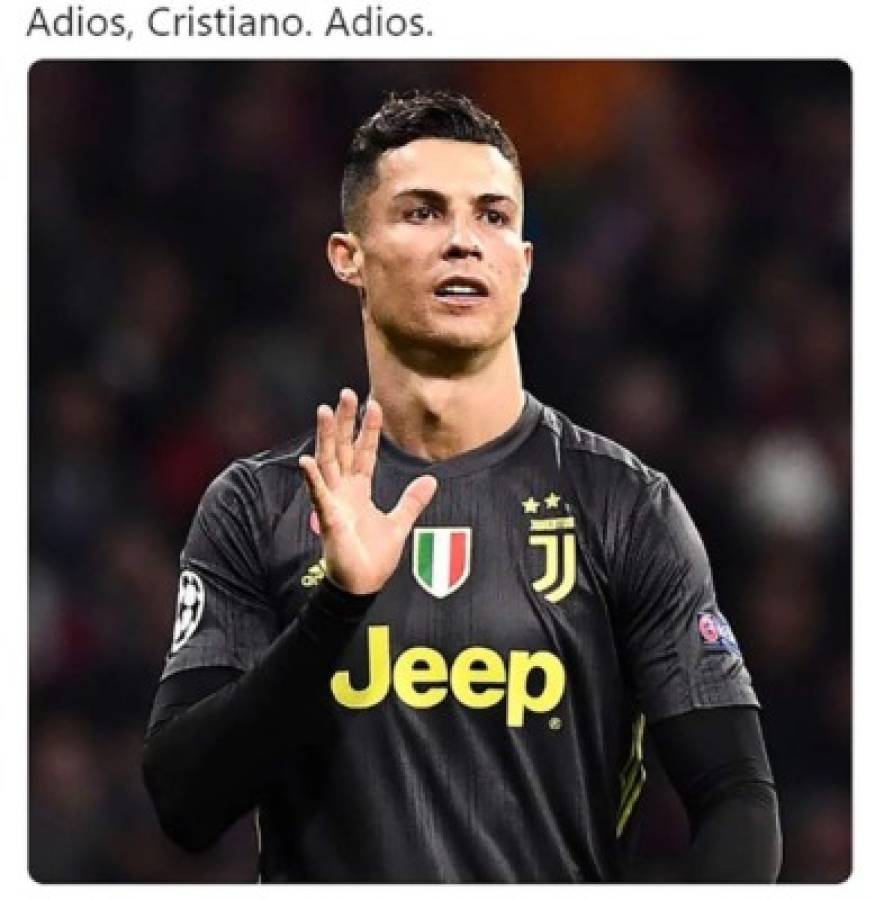 Los memes no perdonan a Cristiano Ronaldo luego de que Juventus perdiera final ante Lazio