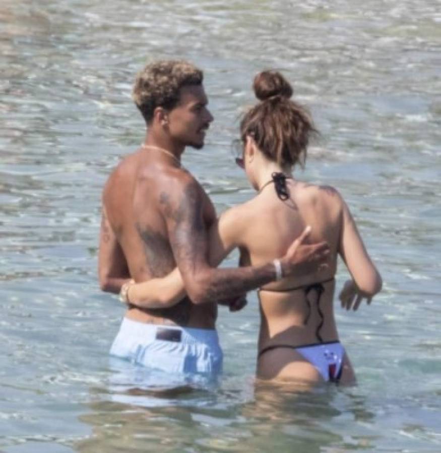 'Con las manos en la masa': Las picantes vacaciones de Dele Alli con Ruby Mae en Grecia