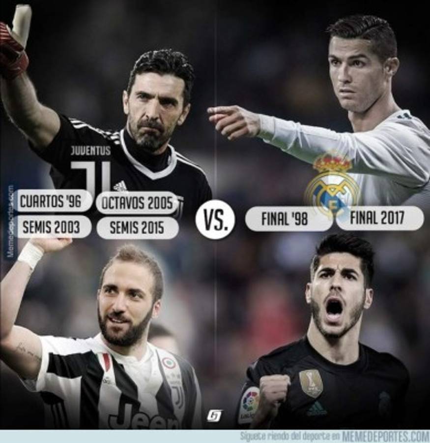 ¡Qué memes! Cristiano, Benzema y Higuaín los protagonistas de memes tras el Juventus-Madrid