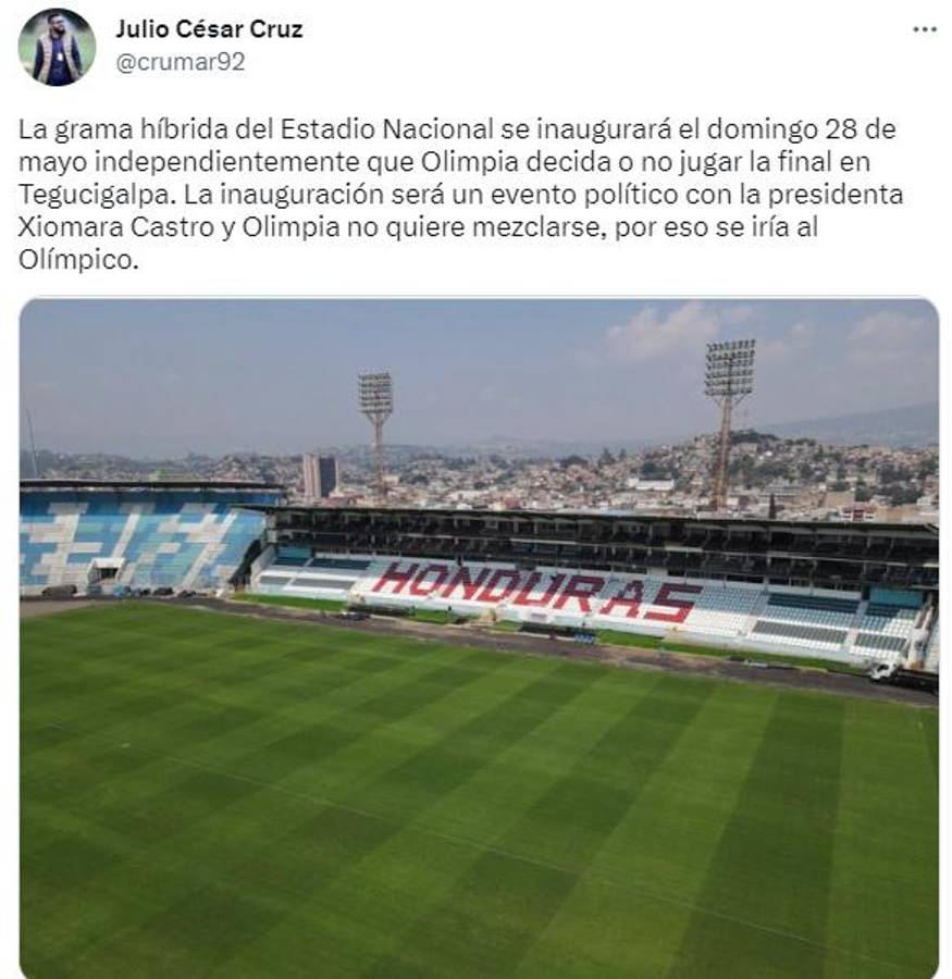 Lo que dice la prensa deportiva al enterarse que la final Olimpia vs Potros sería en el Olímpico y no el estadio Nacional