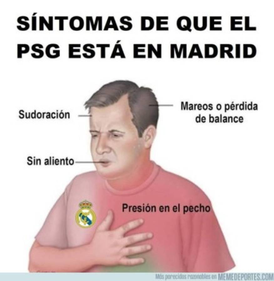 LOCURA: Los divertidos memes que dejó el triunfo del Real Madrid sobre el PSG en Champions