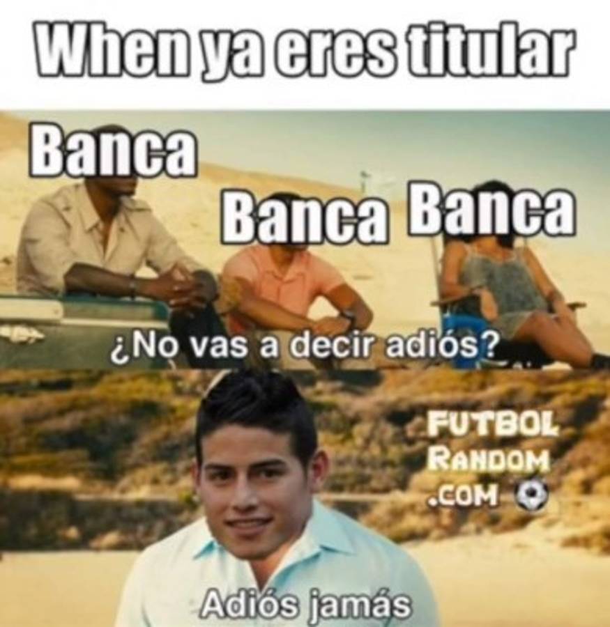 Los memes hacen pedazos al Real Madrid y James Rodríguez tras el amargo empate ante Valladolid