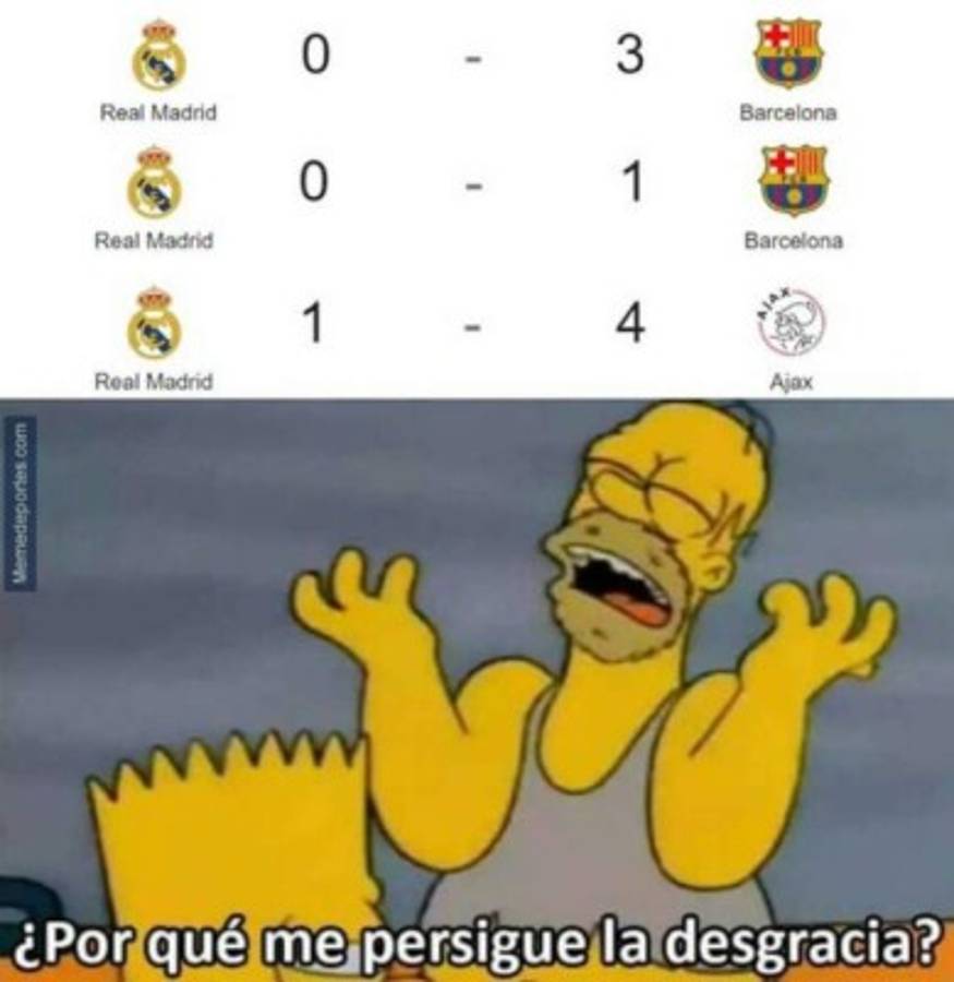 Los otros memes que terminan de 'liquidar' al Real Madrid tras la eliminación en Champions League