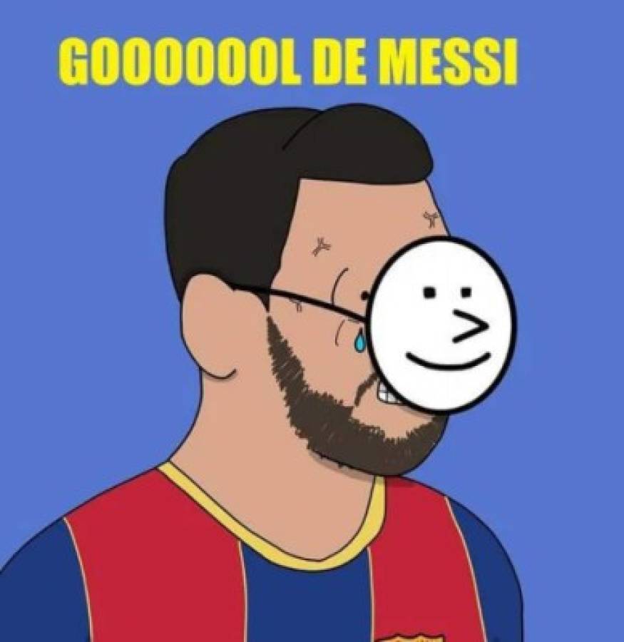 Messi, Ansu Fati y Luis Suárez, protagonistas de los memes tras la goleada del Barcelona