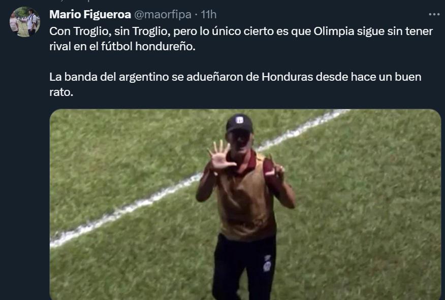 “Troglio, el padre de Motagua”, “Olimpia sigue mandando”: La reacción de la prensa tras el séptimo triunfo consecutivo del león