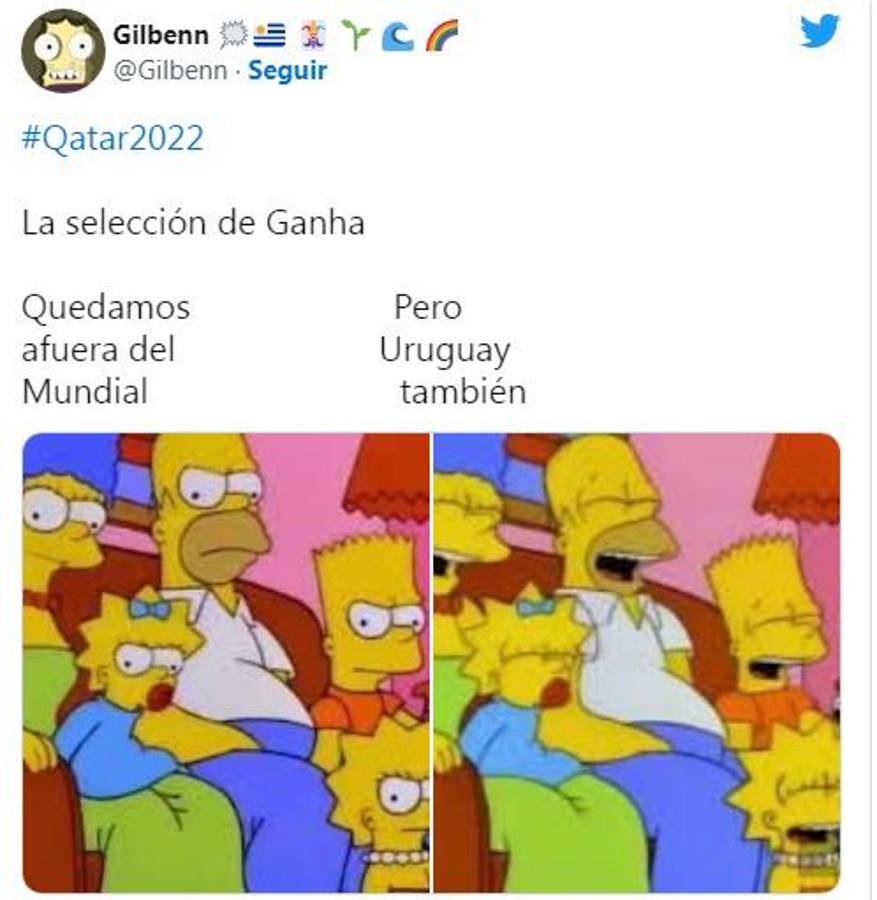 Les llegó el karma: La ola de memes contra Uruguay por quedar eliminada del Mundial de Qatar 2022