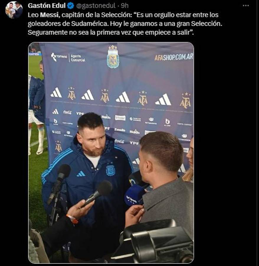 “Conmebol es la zona más fácil para clasificar”, “Messi es un hijo de...”: esto dice la prensa tras el golazo de tiro libre de Leo con Argentina