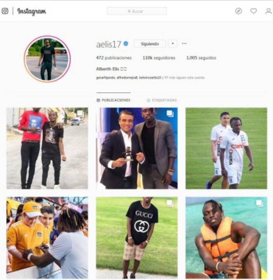 Los jugadores hondureños con más seguidores en Instagram