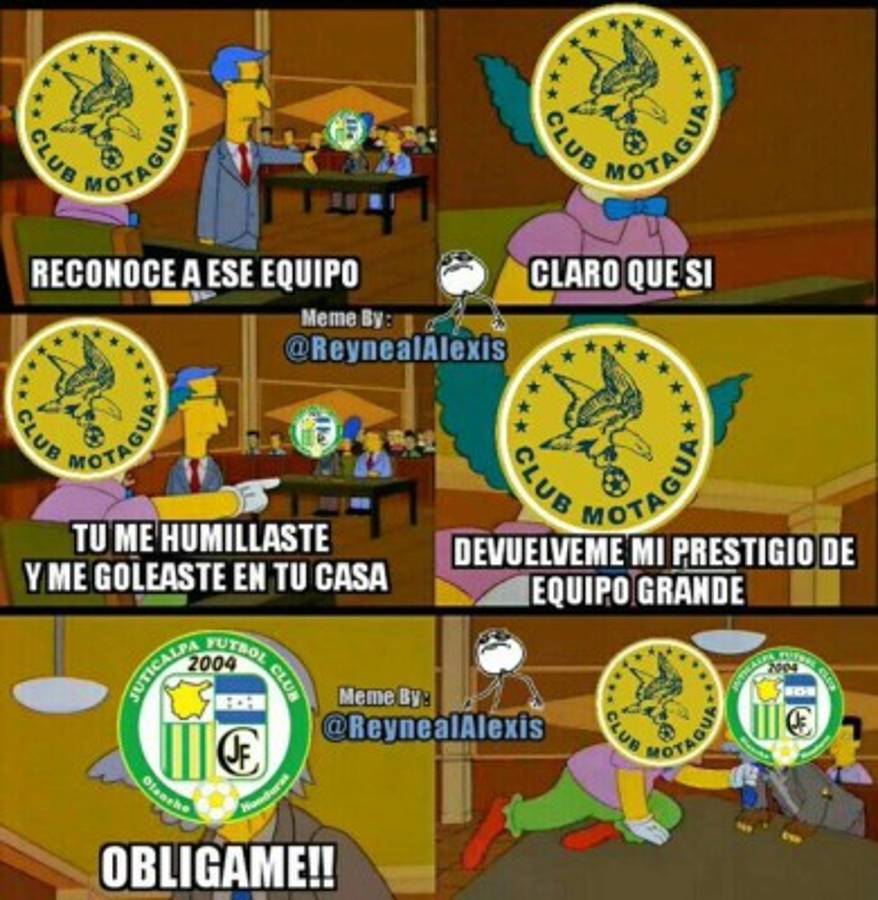 Crueles memes contra Marathón por su eliminación ante Real España