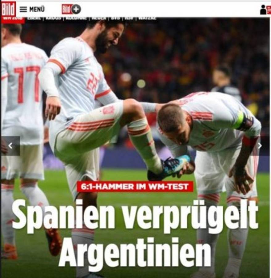 Sin piedad las portadas contra Argentina: 'Vergüenza mundial y Sampaliza'