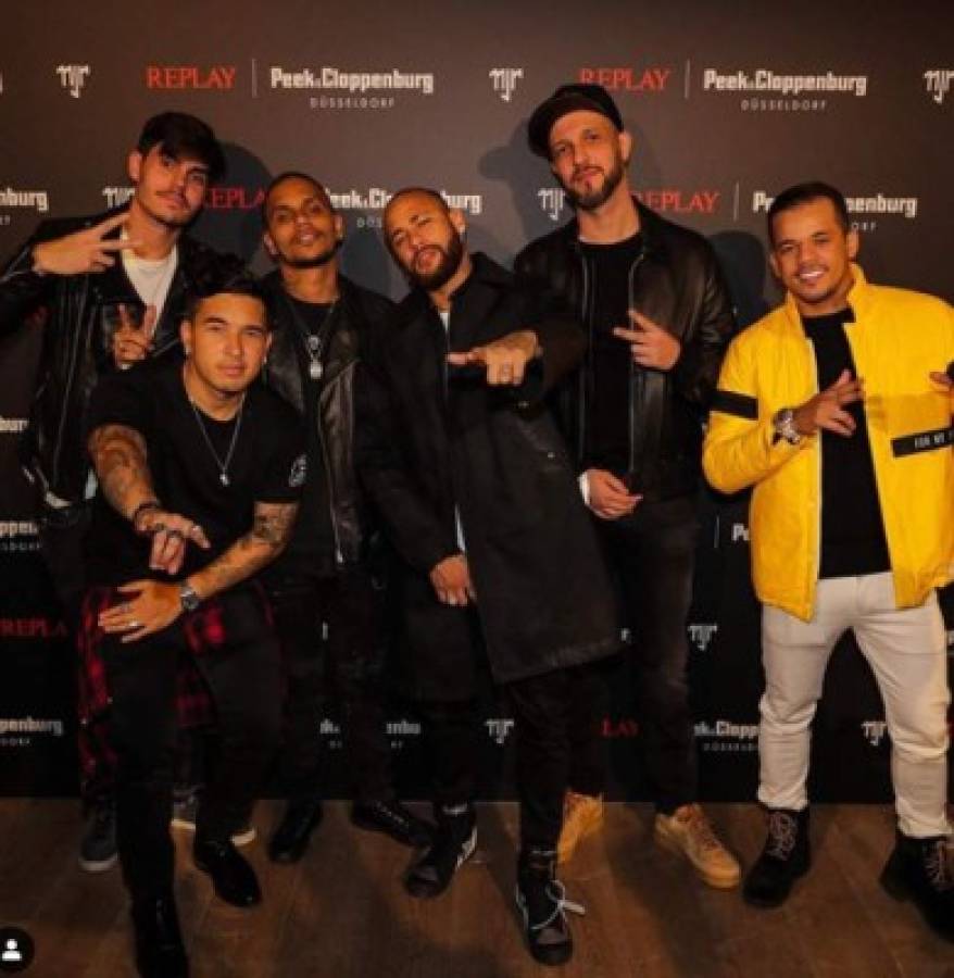 ¿Lesionado? Neymar se va a una fiesta de moda en Alemania y enfada al PSG