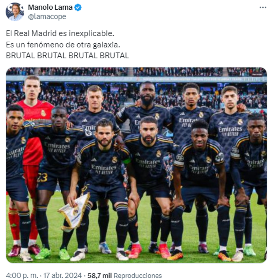 ”No tiene sentido”: lo que dicen los jugadores y medios del triunfo del Real Madrid sobre el City en Champions