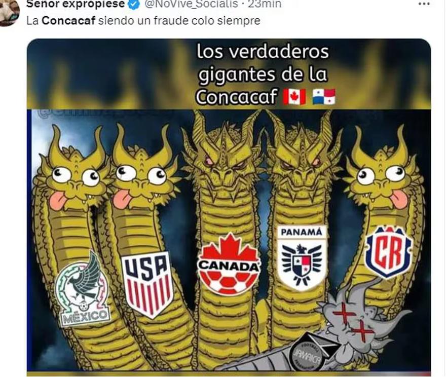 Estados Unidos y Concacaf son destruidos con memes tras quedar fuera de Copa América; México no para de ser la burla