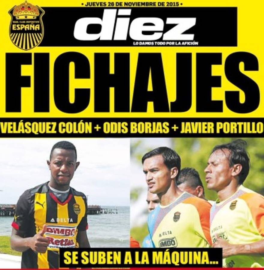 Las portaditas digitales de hoy jueves 26 de noviembre