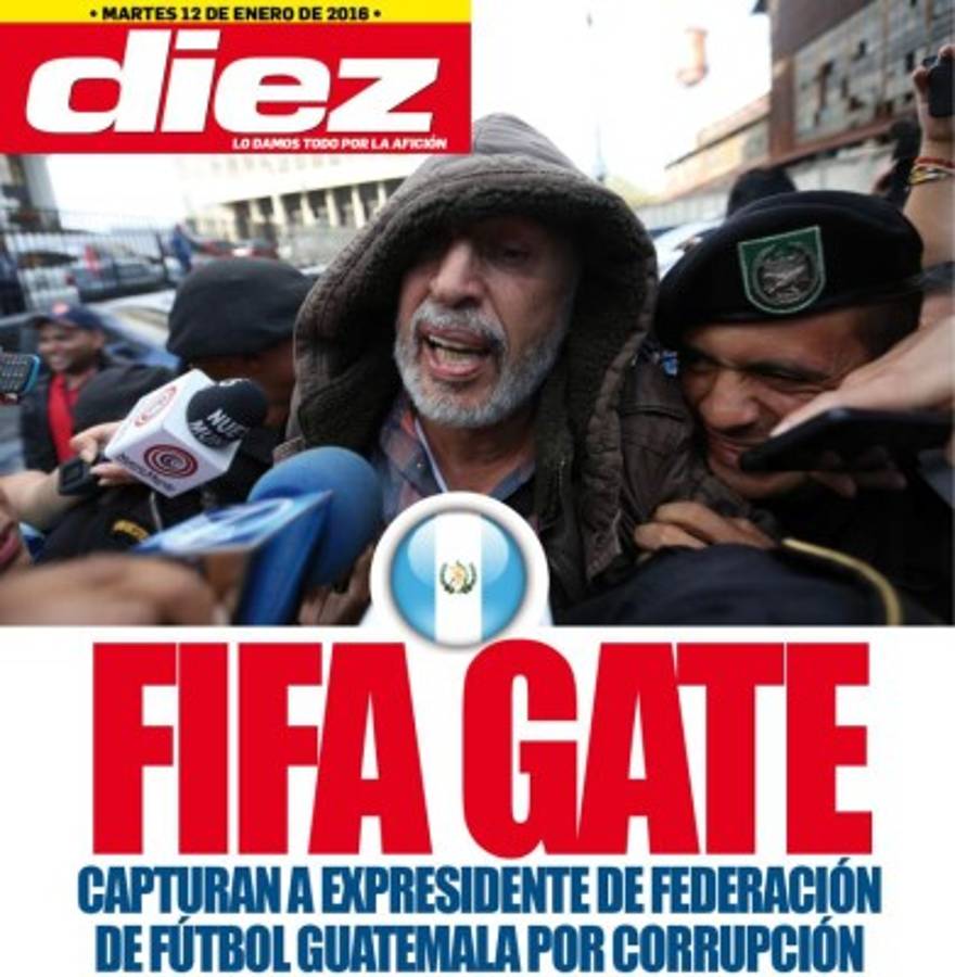 Portadas digitales de DIEZ de este 12 de enero del 2016