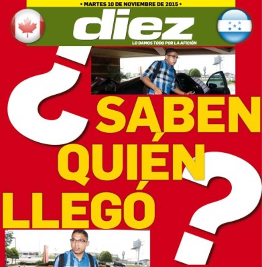 Portadas digitales de DIEZ de este martes 10 de noviembre