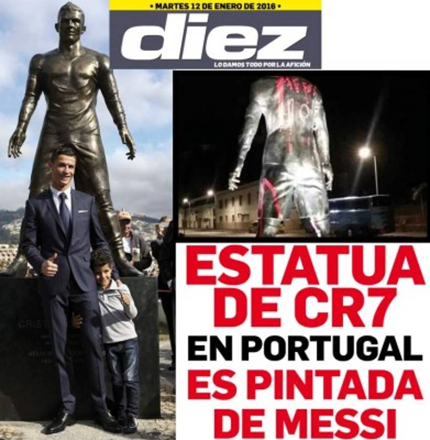 Portadas digitales de DIEZ de este 12 de enero del 2016