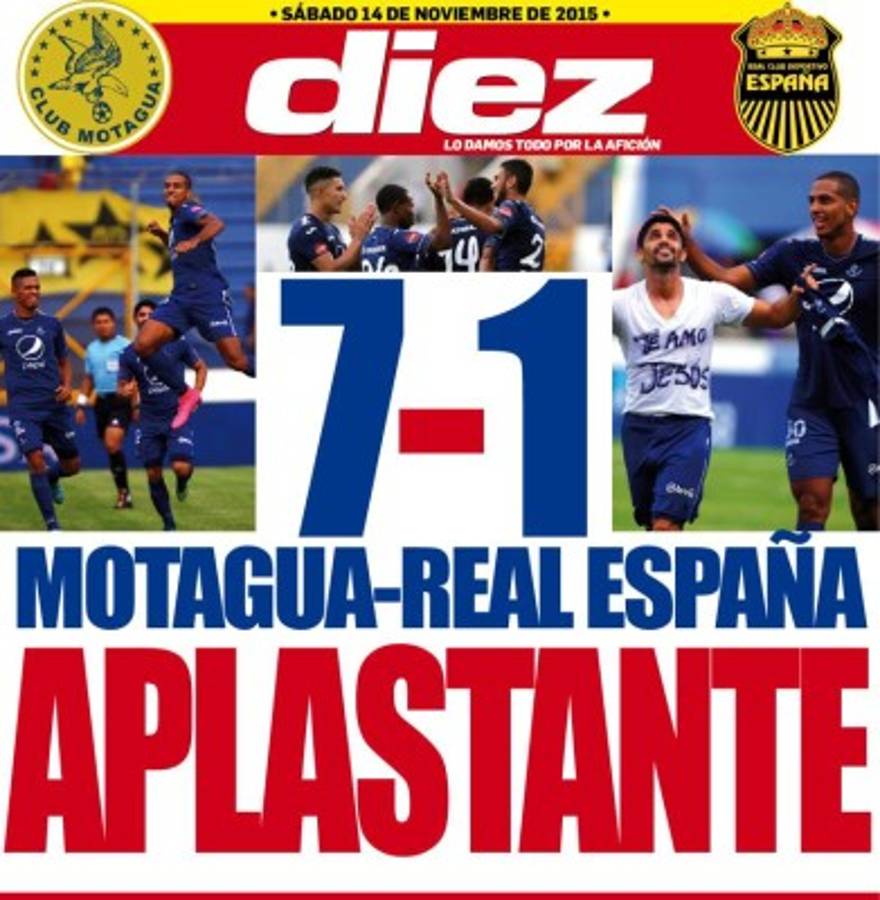 Portadas digitales de DIEZ de este sábado 14 de noviembre
