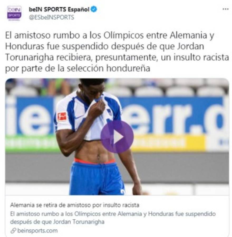 ¿Racismo en Tokio? La reacción de la prensa mundial tras el escándalo en el Alemania-Honduras y diario Marca estalla