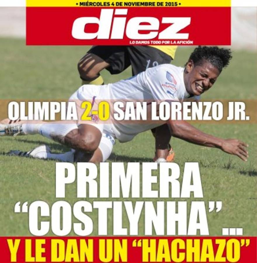 Las portaditas digitales de DIEZ para hoy miércoles 4 de noviembre