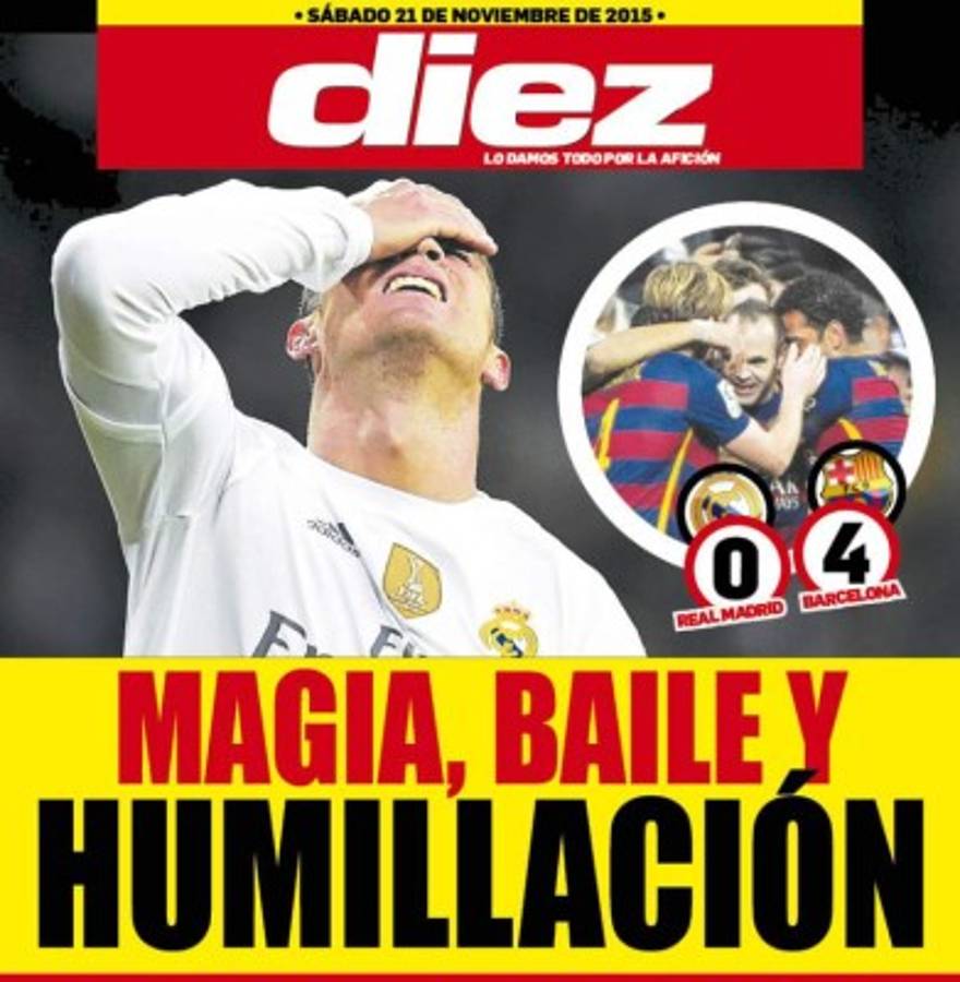 Las portaditas digitales de DIEZ para hoy sábado 21 de noviembre