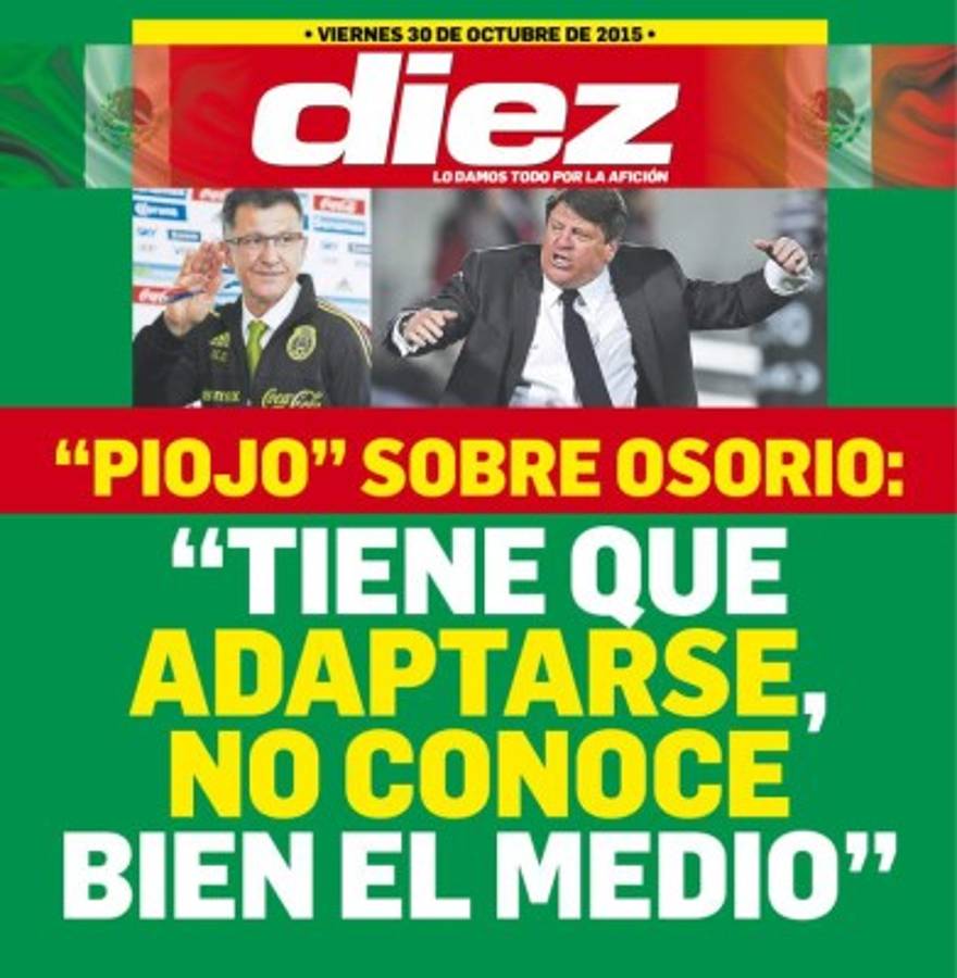 Las portadas digitales de Diez de este viernes 30 de octubre