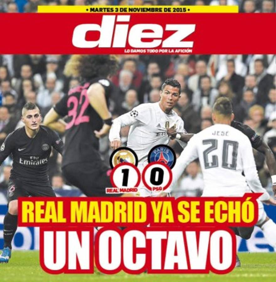 Las portadas digitales de DIEZ de este martes 3 de noviembre