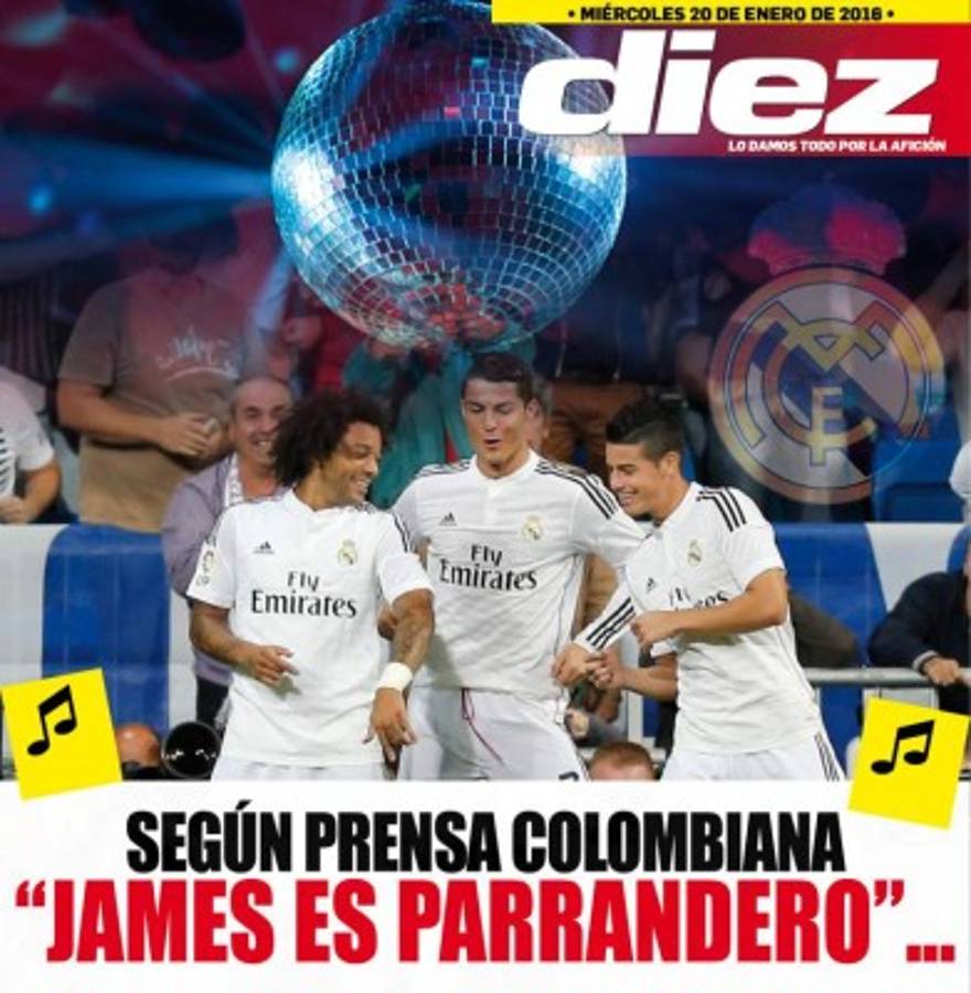 Las portadas digitales de DIEZ de este miércoles 20 de enero