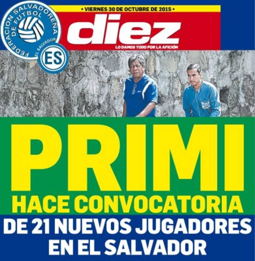 Las portadas digitales de Diez de este viernes 30 de octubre