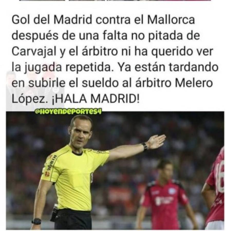 Los memes no perdonan al Real Madrid por otra 'ayuda' del VAR, pero ahora ante el Mallorca
