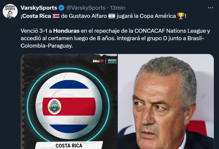 Faitelson le deja dardo a Honduras: La reacción de la prensa deportiva tras la clasificación de Costa Rica