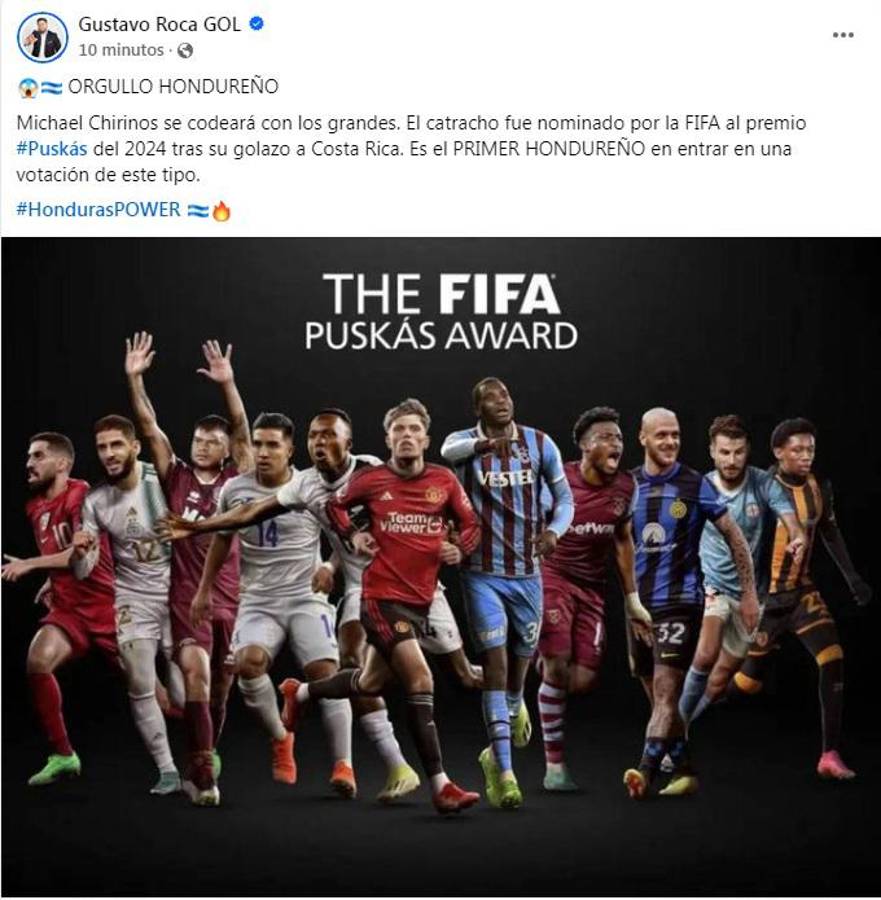 Así reaccionó la prensa tras la nominación de Michaell Chirinos al Puskas The Best 2024: “Se lo hizo a Keylor Navas”