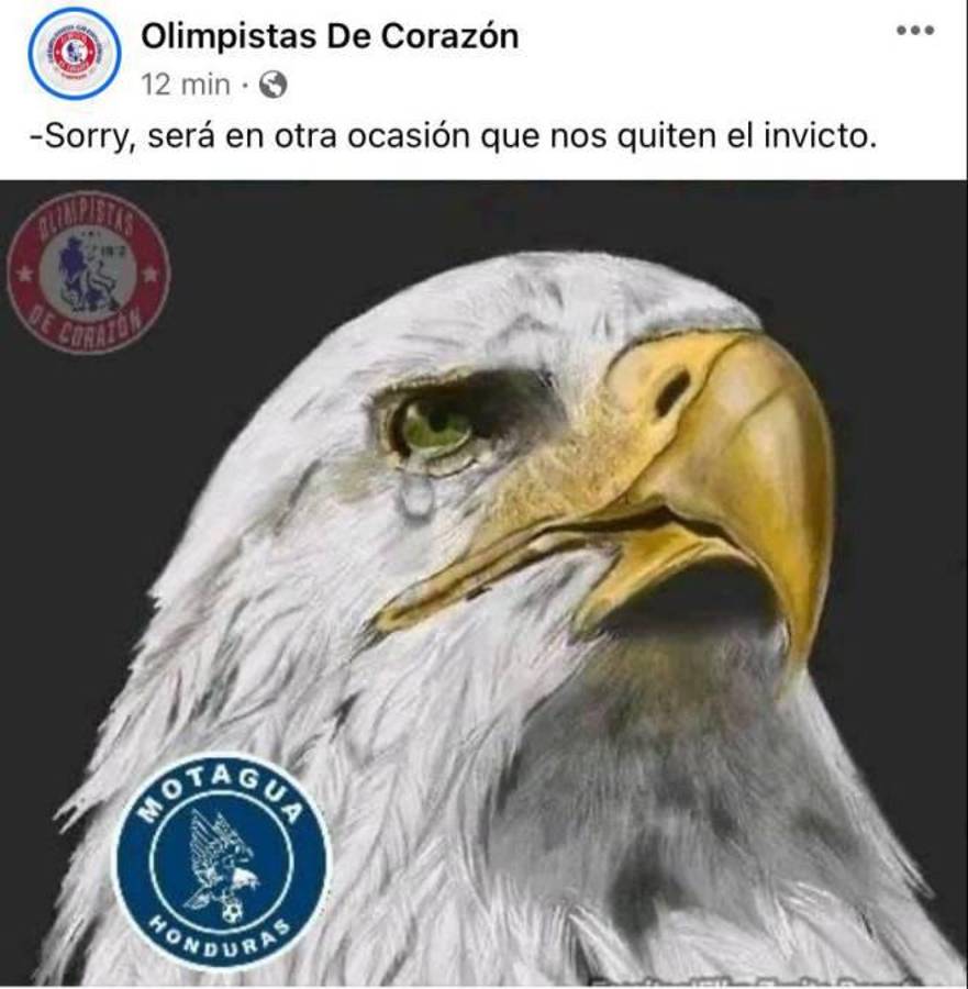 Olimpia quedó campeón invicto y los memes destrozan al Motagua de Diego Vázquez