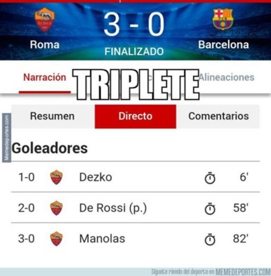 ¡NO PARAN! Los otros memes que no has visto de la eliminación del Barça