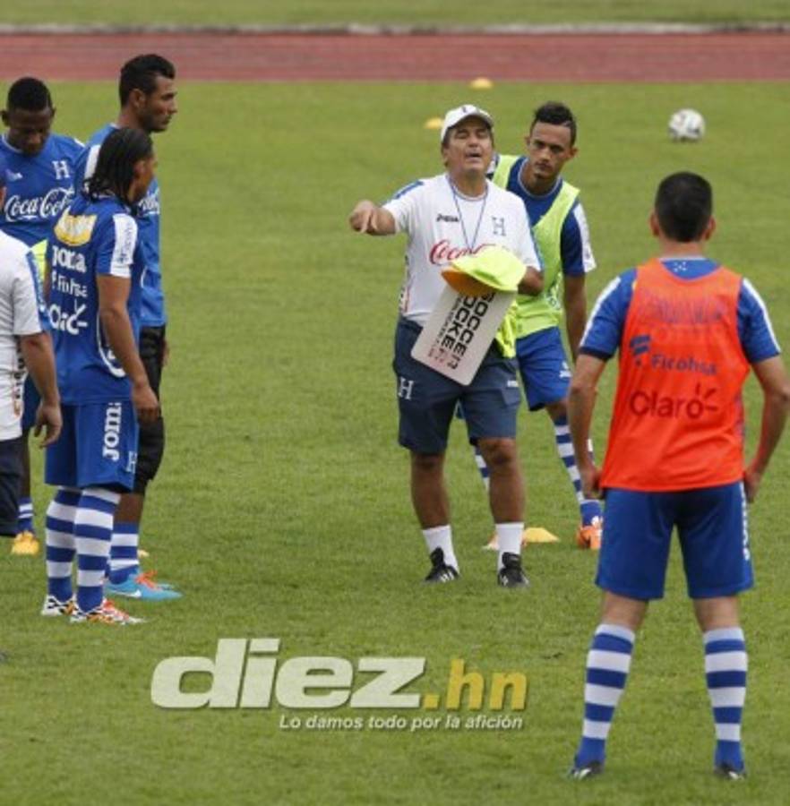 Jorge Luis Pinto comenzó a trabajar en su primer microciclo con la Bicolor