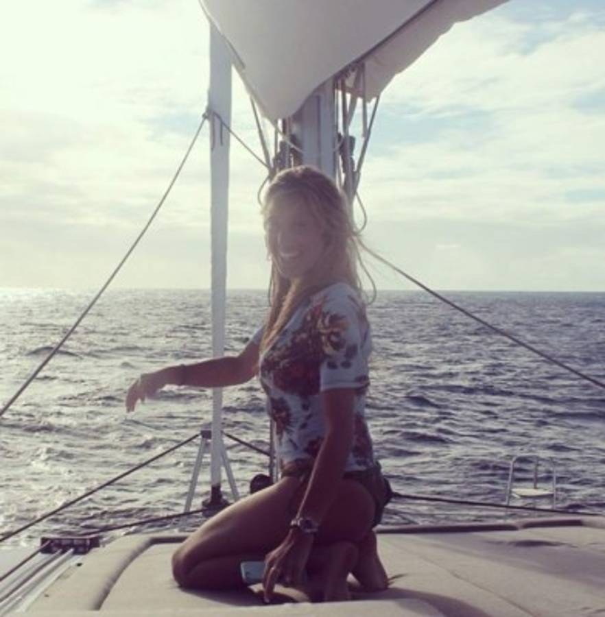 Bárbara Blanco, la hermosura que piden para la presidencia del Rácing