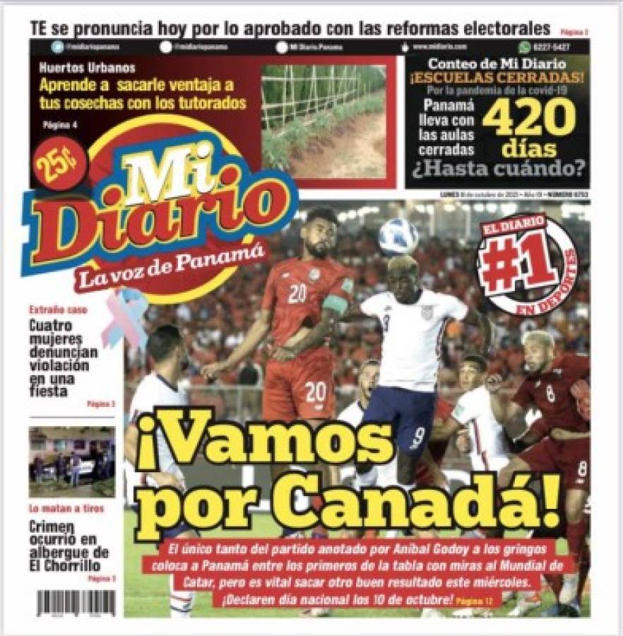 ¡Se calientan! La fulminante y polémica portada de periódico salvadoreño contra México y en Panamá hablan de huevos