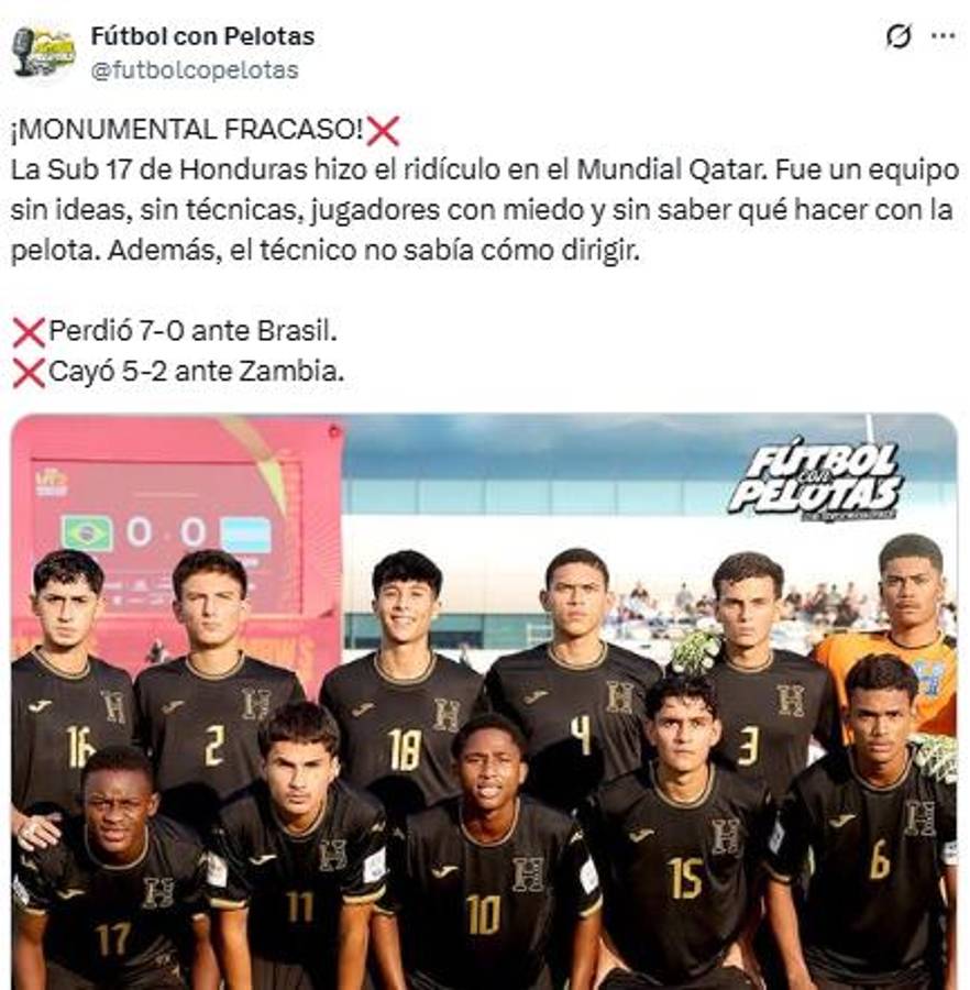La piñata del Mundial y un fracaso; se terminó el sueño: Honduras encaja otra goleada en Qatar y esto dice la prensa