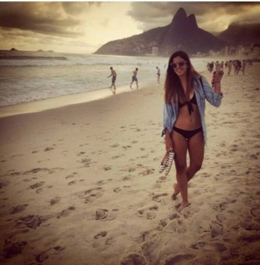 Antonella González, la bella periodista venezolana que cubre el acontecer deportivo en Panamá