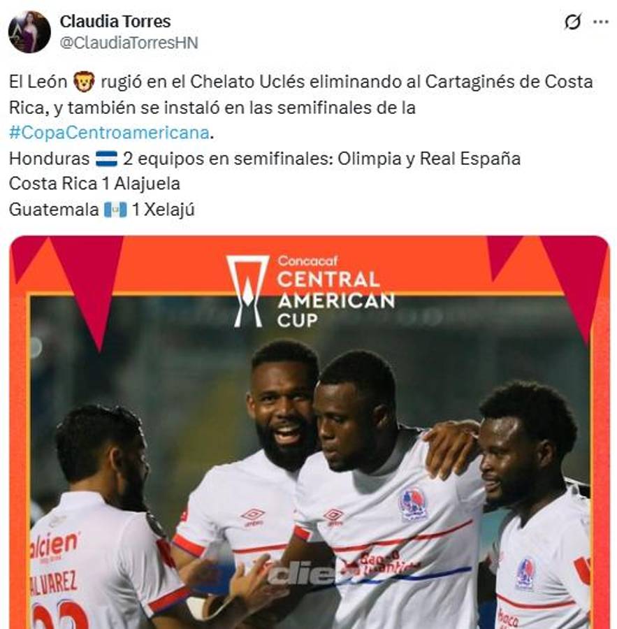 Prensa se rinde ante Olimpia por la clasificación y esto dicen en Costa Rica: El gigante vuelve a la fiesta; se cumplió lo previsto