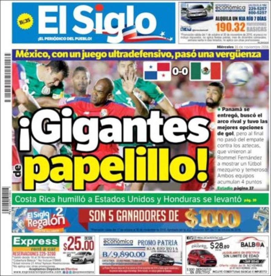 ¡CALIENTE! Las portadas que dejó la fecha de eliminatoria mundialista