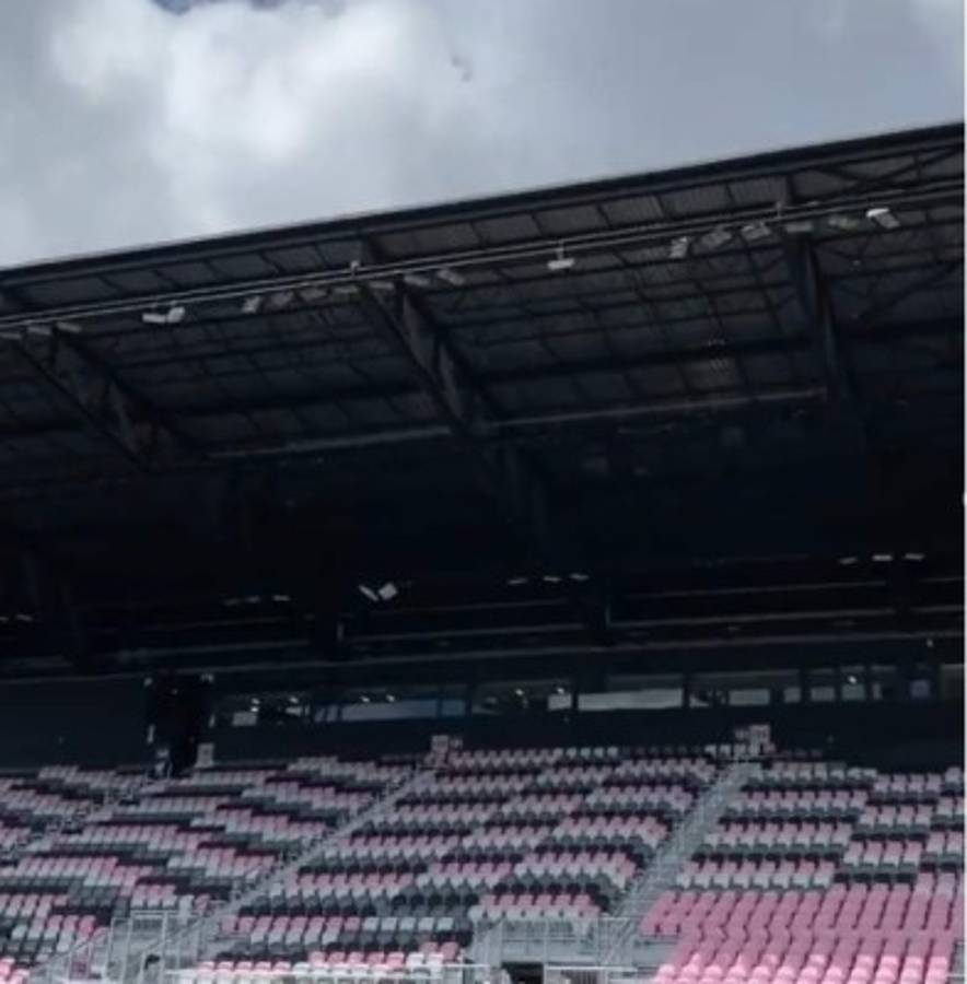 Desde adentro: David Beckham muestra junto a su esposa el nuevo estadio del Inter de Miami