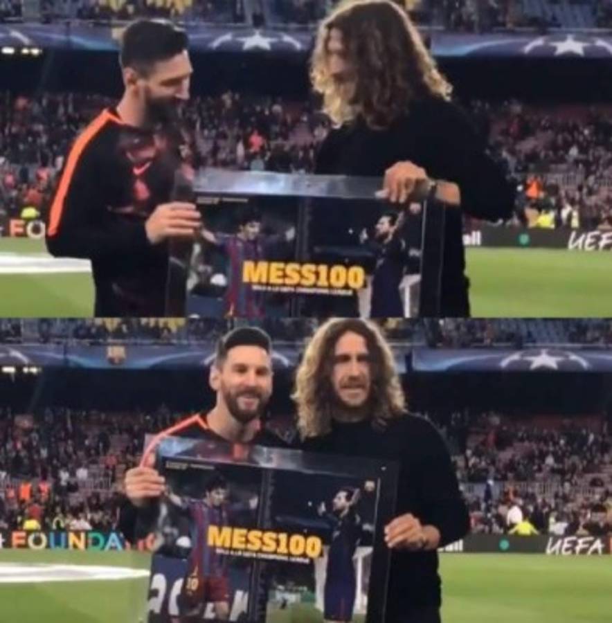 Lo que no se vio: El galardón a Messi y los pichingos del Barça en el Camp Nou